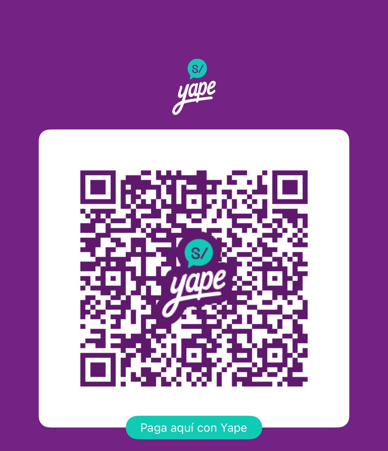 QR para pago